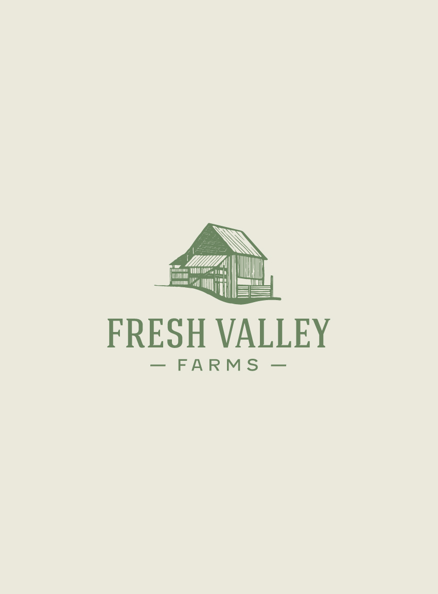 Fresh Valley Farm | Logo Design