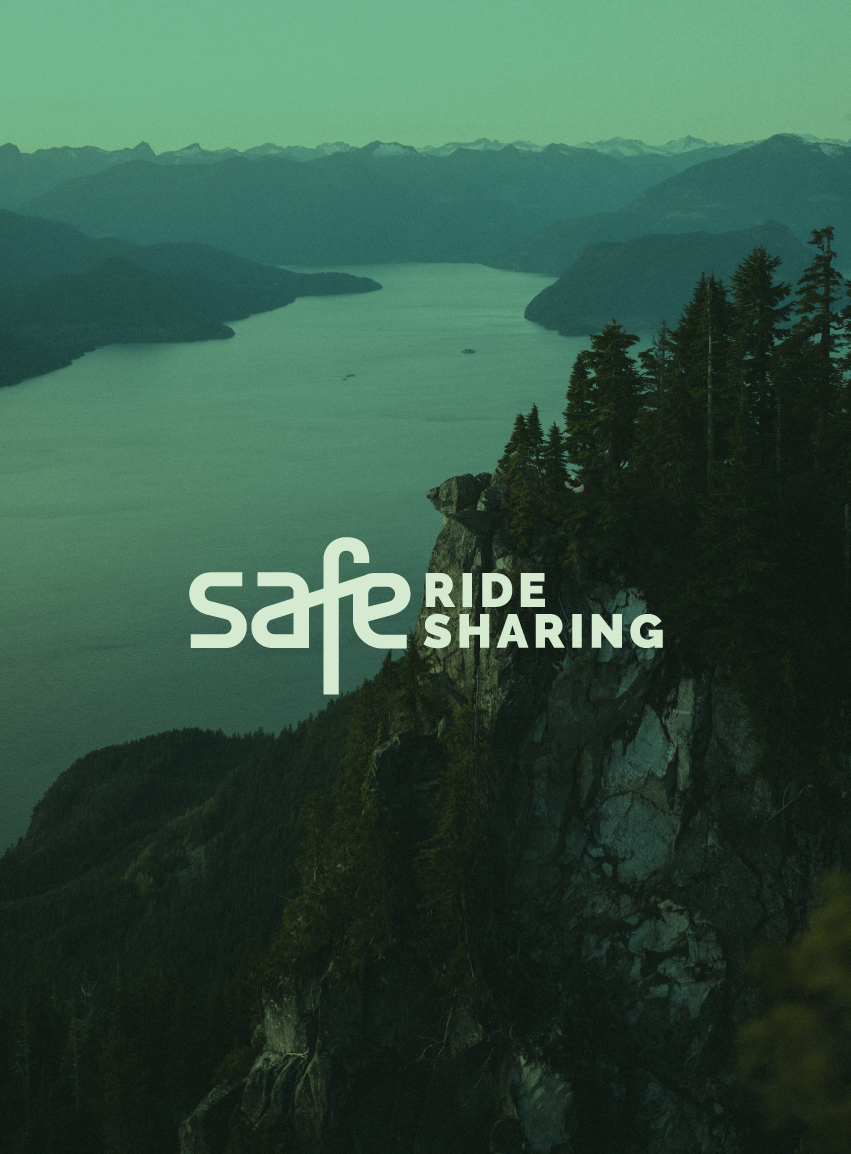 Safe Ride Sharing Logo Design